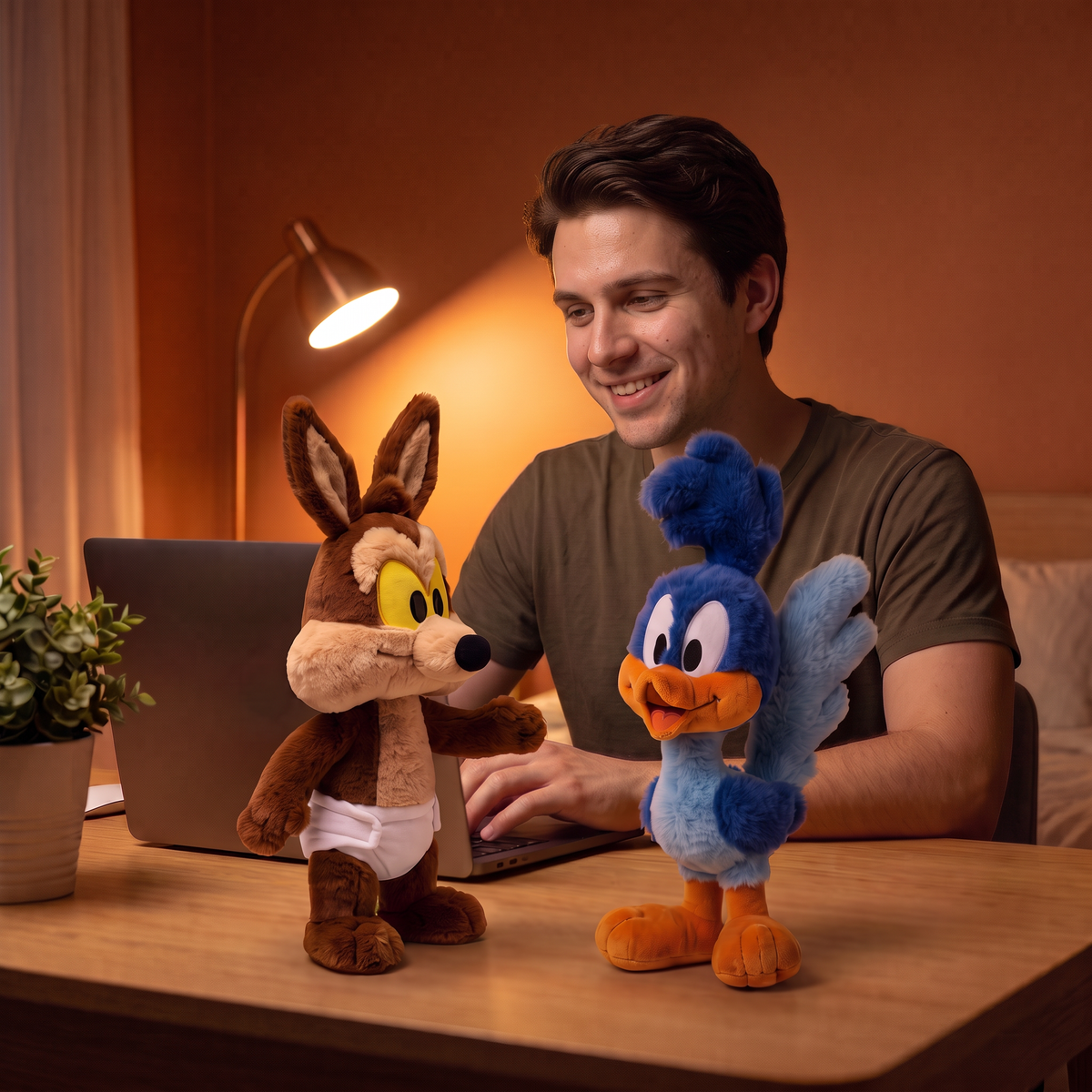 Peluche Retro que Corre de Verdad